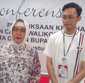 Pemeriksaan Kesehatan Berjalan Lancar, Indira-Ilham Makin Optimis Menangkan Pilwali Makassar