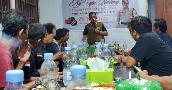 Kapolres Kepulauan Selayar Tekankan Pentingnya Peranan Media di Pilkada Serentak 2024