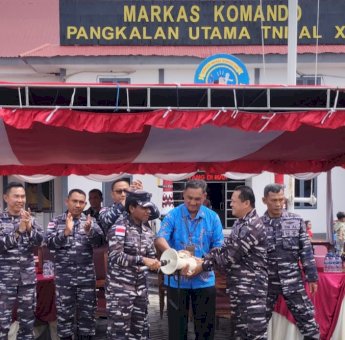 Gelar Naval Bace Open Days, Lantamal XI Merauke Libatkan Masyarakat