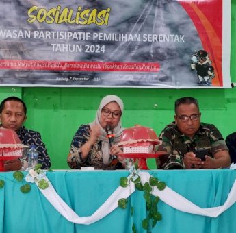 Cegah Politik Uang, Panwascam Benteng Gelar Sosialisasi Pengawasan Partisipatif Pilkada 2024