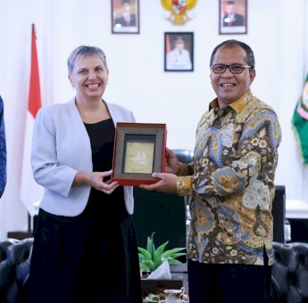 Danny Pomanto dan Dubes Australia Bahas Kerja Sama Pendidikan dan Lingkungan