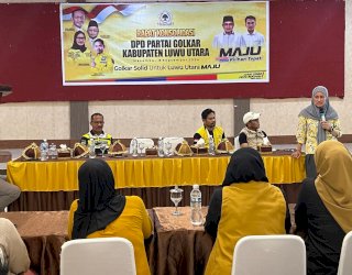 Solid, Golkar Mulai Panaskan Mesin Partai Menangkan Fauzi-Ajie di Pilkada Luwu Utara