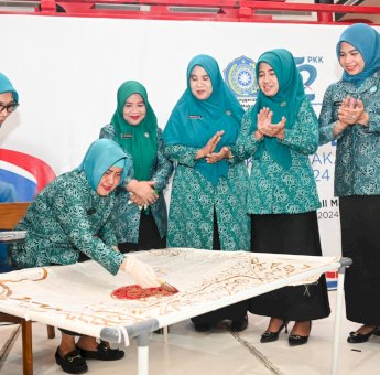 Indira Yusuf Ismail Buka Jambore HKG ke-52 TP PKK Kota Makassar