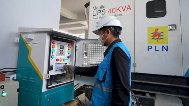 Kesiagaan personel PLN saat peresmian Rumah Sakit Kementerian Kesehatan Vertikal Makassar, Jumat (6/9/2024). (Foto: Istimewa)
