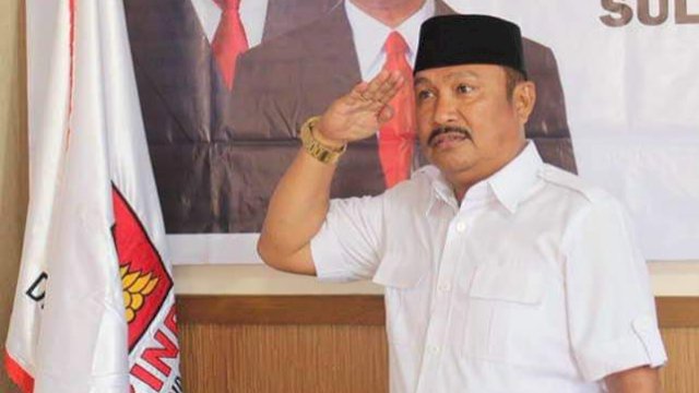 Sekertaris Gerindra Bulukumba sekaligus Ketua Tim Harapan Baru Jilid II, H. Patudangi Azis. [FOTO: IST]