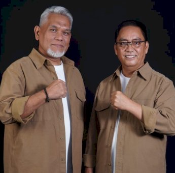 Makna Dibalik Kostum Cokelat-Putih Duet Amri-Rahman di Pilwalkot Makassar 2024