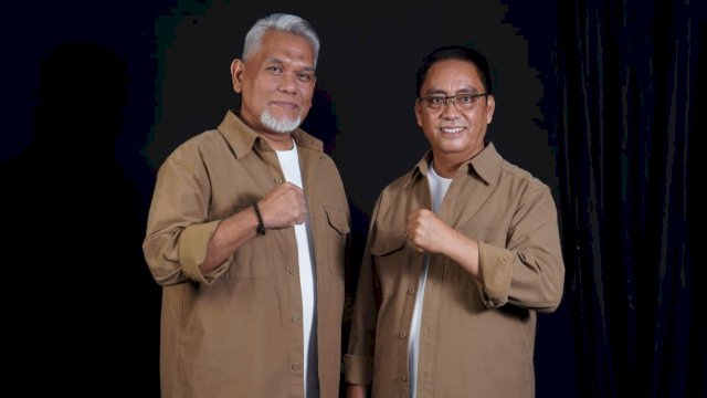 Bakal Pasangan Calon Wali Kota dan Wakil Wali Kota Makassar, Muhammad Amri Arsyid-Abdul Rahman Bando (AMAN). (Foto: Istimewa)