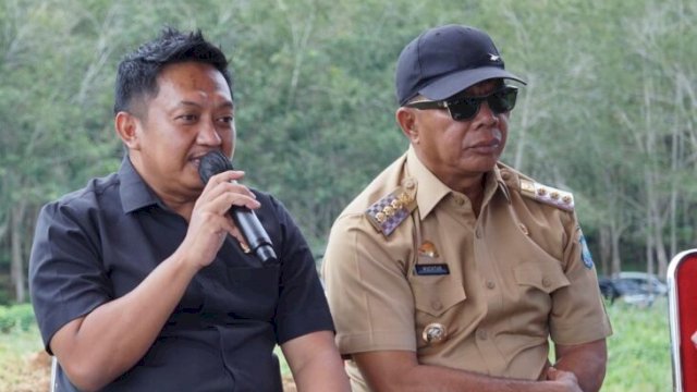 Legislator PPP Bulukumba, H. Rijal bersama Bupati Bulukumba, Andi Muchtar Ali Yusuf. [FOTO: IST]