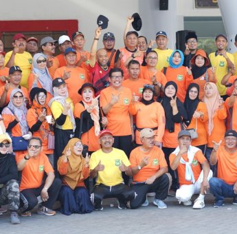 Joging Bareng KKP di Unhas, Azhar Arsyad Gaungkan Politik Sehat