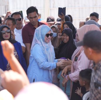 Disambut Antusias Warga di Kecamatan Bajeng, Ini Pesan dan Harapan Husniah Talenrang