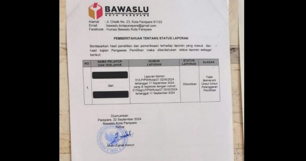 Dipastikan Fitnah, Laporan Ijazah Palsu Tasming Hamid Tak Penuhi Unsur Pelanggaran