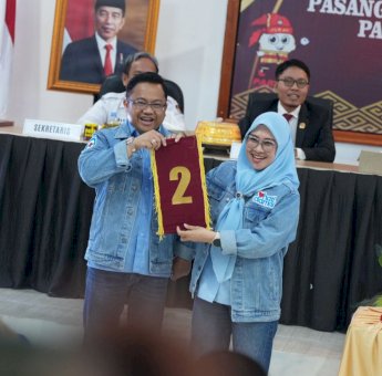 Makna Nomor Urut 2 Bagi Paslon Hati Damai di Pilkada Gowa 2024