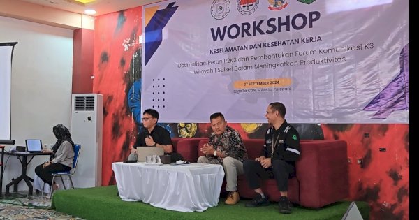 Workshop K3 Wilayah 1, UPT Disnakertrans Dorong Budaya K3 untuk Capai Zero Accident di Tempat Kerja