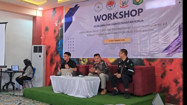 Workshop K3 Wilayah 1, UPT Disnakertrans Dorong Budaya K3 untuk Capai Zero Accident di Tempat Kerja