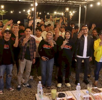 Milenial Malangke Raya Solid Dukung Fauzi-Ajie di Pilkada Lutra 2024