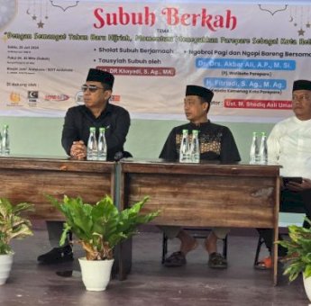 Kondisi Parepare Dibahas dalam Dialog Interaktif Subuh Berkah di Masjid Andalusia