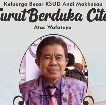 Manajemen RS Andi Makkasau Parepare Sampaikan Duka Cita Atas Meninggalnya Prof. Dr. Alimin Maidin