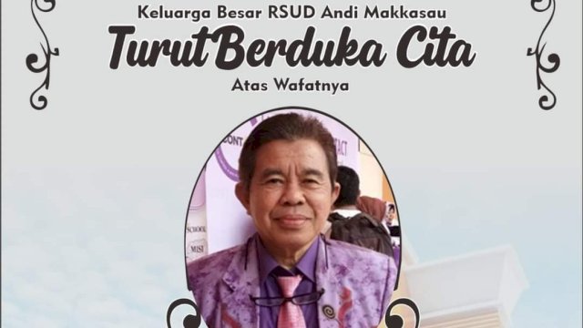 Manajemen RS Andi Makkasau Parepare Sampaikan Duka Cita Atas Meninggalnya Prof. Dr. Alimin Maidin