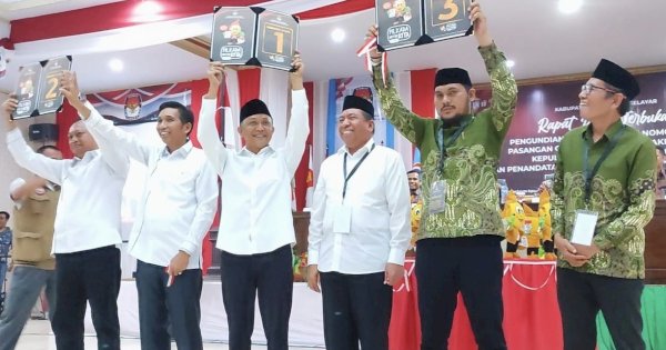 Ini Daftar Nomor Urut 3 Paslon Kontestan Pilkada Selayar 2024