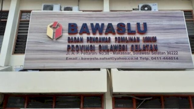 Sekretariat Bawaslu Provinsi Sulawesi Selatan. (Foto: Istimewa)