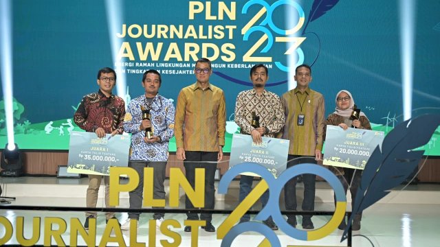 PT PLN (Persero) kembali gelar PLN Journalist Award 2024 dengan total hadir Rp480 juta. (Dok. Humas PLN)