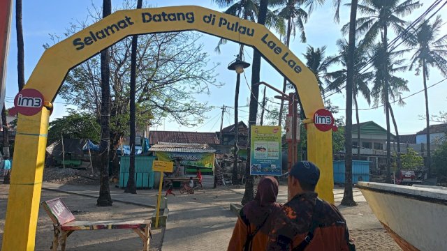 Pulau Lae-Lae, Kelurahan Lae-Lae, Kecamatan Ujung Pandang, Kota Makassar. Jaringan komunikasi dari platfrom Indosat di pulau ini stabil dan tanpa batas. (Dok. Chaerani/Republiknews.co.id)