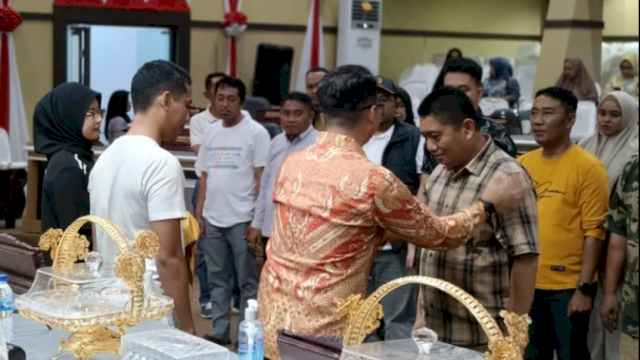 Ket : Gladi Pelantikan Anggota DPRD Kota Parepare