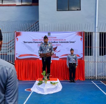 Rutan Malino Peringati Hari Kesaktian Pancasila, Dedy Sutriady: “Pancasila Benteng Persatuan”