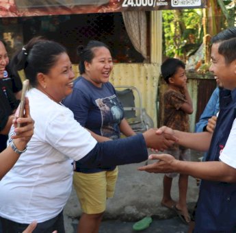 Wujud Penerimaan Warga, TSM MO Disambut Bahagia saat Blusukan di Bukit Indah