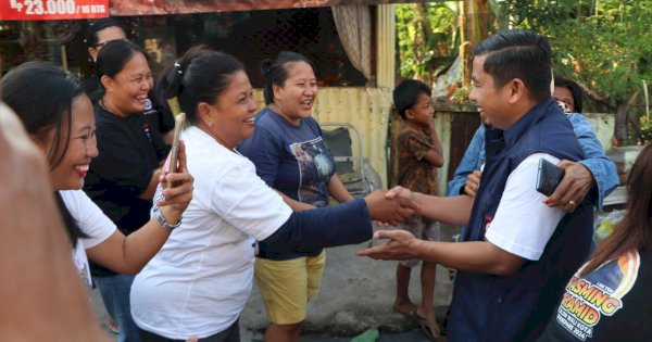 Wujud Penerimaan Warga, TSM MO Disambut Bahagia saat Blusukan di Bukit Indah