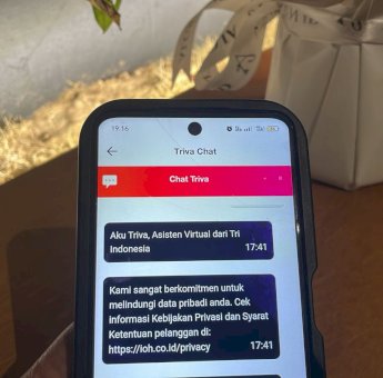 Triva: Asisten Digital Tri, Pastikan Privasi Pelanggan Aman Saat Berkomunikasi