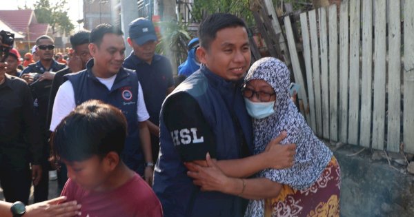 Kehangatan Warga Parepare Sambut Tasming-Hermanto di Kelurahan Ujung Bulu