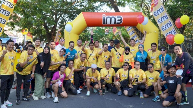 Fun Run IM3 menjadi bagian upaya Indosat Ooredoo Hutchison dalam mendekatkan diri bersama pelanggan. (Dok. Indosat Ooredoo Hutchison)