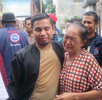 Disambut Haru Warga Bukit Harapan, Doakan Tasming-Hermanto Jadi Wali Kota dan Wakil Wali Kota