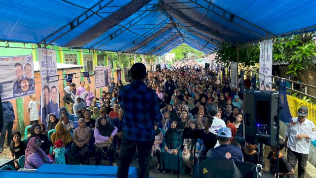 Ket : TSM-MO menyapa ribuan warga di Kelurahan Tiro Sompe, Kecamatan Bacukiki Barat