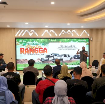 Kalla Toyota Bersama Dispar Sulsel Gelar Lomba Tradisional di Pesta Rangga MaRI
