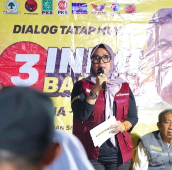 Kampanye di Gattareng, Andi Ina-Abustan Jamin Perubahan Berkelanjutan di Barru