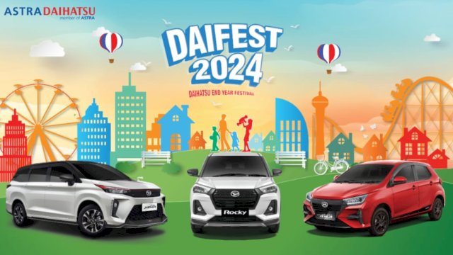 Astra Daihatsu menawarkan program Daifest 2024 yang memberikan kemudahan kepada masyarakat yang ingin memiliki kendaraan impiannya. (Dok: Astra Daihatsu)