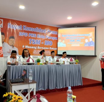 Rapat Konsolidasi PKS Parepare: Maksimalkan Kerja Politik untuk Menangkan TSM-MO