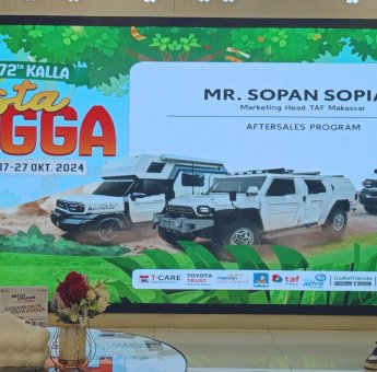 TAF Makassar Meriahkan Pesta Rangga Kalla Toyota Dengan Paket Spesial