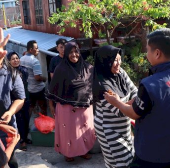 Tasming dan Hermanto Dapat Dukungan Tokoh Masyarakat saat Blusukan di Kelurahan Ujung Bulu