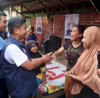 Blusukan di Labukkang, Tasming-Hermanto Berkomitmen Mewujudkan Parepare Maju dan Sejahtera