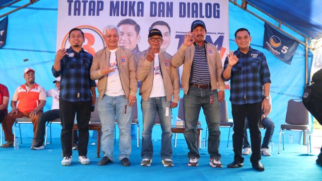 Ket : Tiga Tokoh bergabung siap menangkan TSM-MO