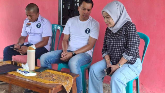 Ket: ANH bersama Ketua DPD PAN Parepare Musdalifah Pawe