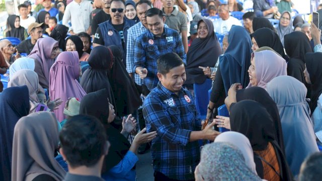 Ket: Tasming Hamid dan Hermato kampanye tatap muka di Lapadde