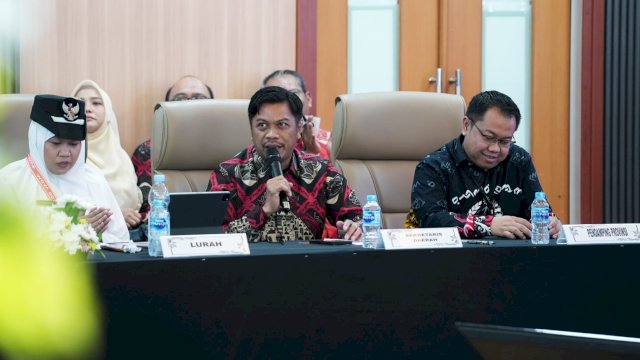 Pj Sekda Makassar, Firman Hamid Pagarra saat menghadiri pemaparan calon juara Lomba Desa dan Kelurahan Tingkat Nasional di Jakarta, Jumat (20/9/2024). (Foto: Istimewa)