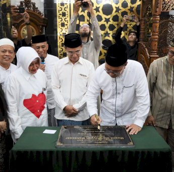 Danny Pomanto Tanamkan Semangat Membangun Masjid pada Peresmian Masjid Mardhiyyah