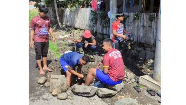 Gerak Cepat Perbaikan Pipa Bocor, PAM Tirta Karajae Parepare Pastikan Air Segera Mengalir