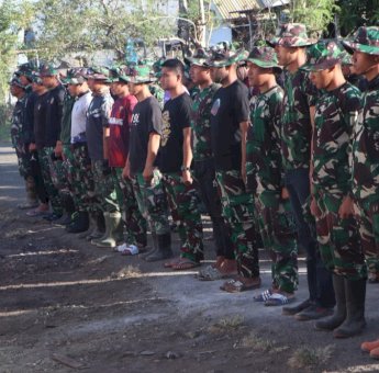 Anggota Satgas TMMD Ke-122 TA 2024 Kodim 1425 Jeneponto Rutin Gelar Apel Pagi