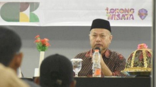 Anggota DPRD Makassar Makassar, Abdul Wahid menggelar Sosialisasi Perda Nomor 5 Tahun 2018 tentang Perlindungan Anak di Hotel Maxone, Jl Taman Makam Pahlawan, Minggu (21/4/2024). (Foto: Istimewa)